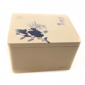 2018 új design téglalap alakú légmentes tea ón doboz